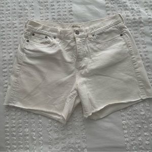 Madewell White Shorts Sz 29